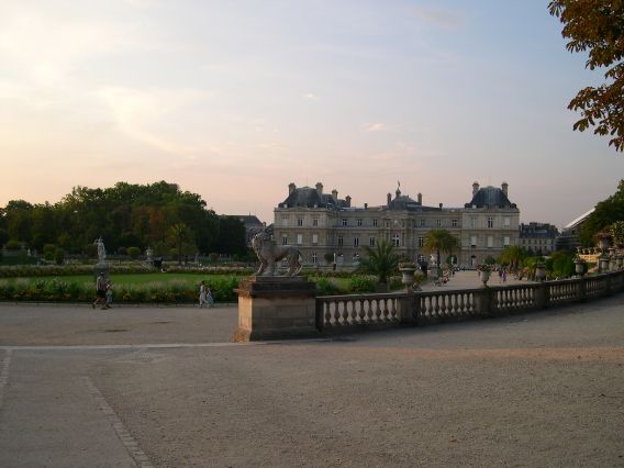  une soirée au jardin du Luxembourg